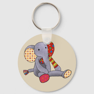 bunter Elefant Keychain
