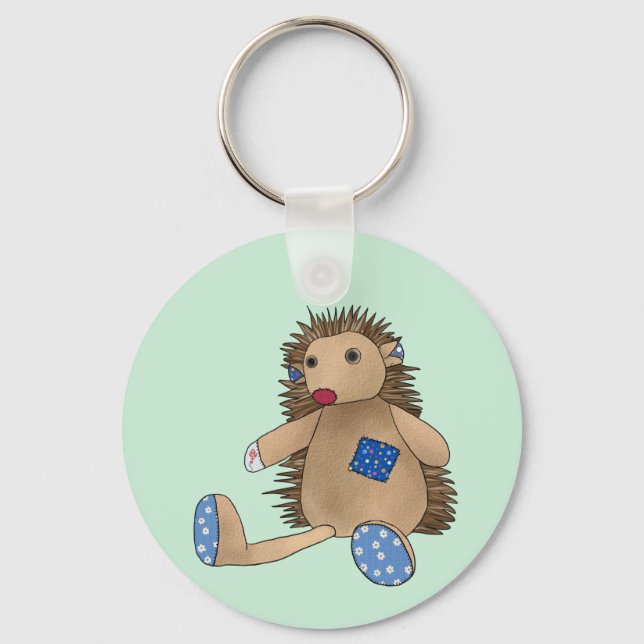 bunter Igel Keychain (Front)
