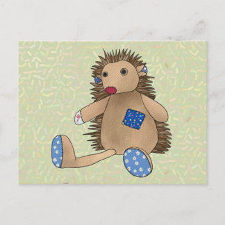Bunter Igel Postcard