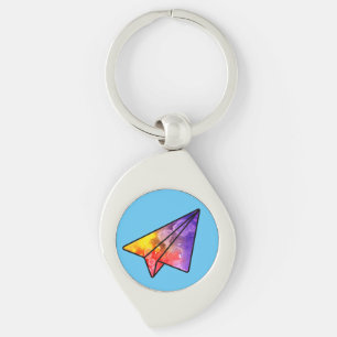 Bunter paper aircraft keychain