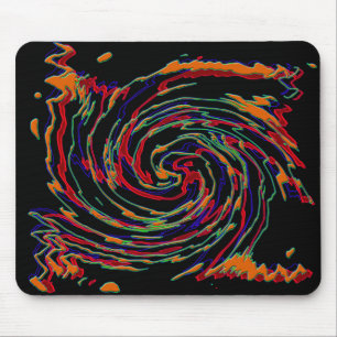 Bunter Strudel Mouse Pad