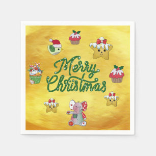 Bunter Teller Napkin