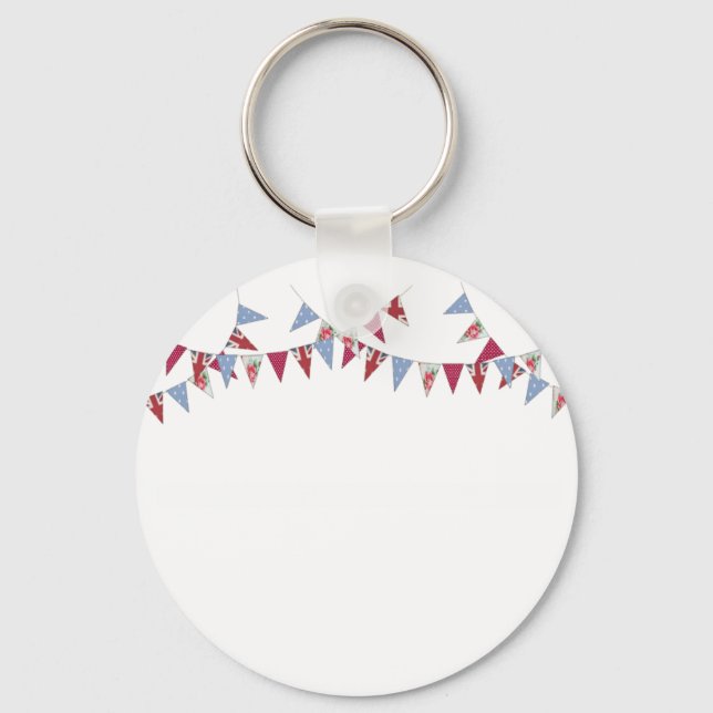 Bunting - keychain (Front)
