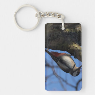 Buntspecht Keychain