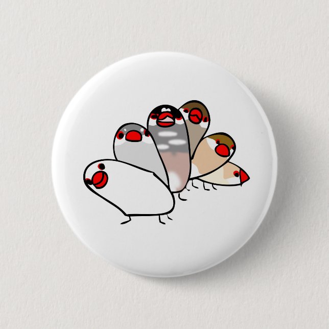 Bunzaire Can Badge 2 Inch Round Button (Front)