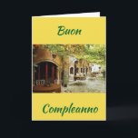 "BUON COMPLEANNO" *****ITALIAN**** BIRTHDAY CARD<br><div class="desc">This ****ITALIAN BIRTHDAY CARD***** will be such fun to send and such a surprise for the recipiant,  too. Have fun with it for someone special's birthday! I will go here one day hopefully to see where all my family lived!!!!</div>