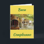 "BUON COMPLEANNO" *****ITALIAN**** BIRTHDAY CARD<br><div class="desc">This ****ITALIAN BIRTHDAY CARD***** will be such fun to send and such a surprise for the recipiant,  too. Have fun with it for someone special's birthday! I will go here one day hopefully to see where all my family lived!!!!</div>