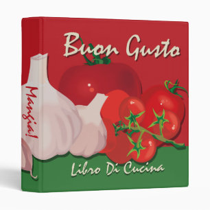 Buon Gusto Italian Recipe Binder