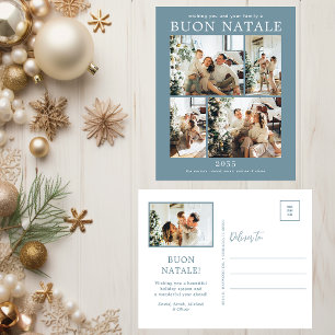 Buon Natale 5 Photo  Holiday Postcard