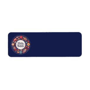 Buon Natale Address Labels