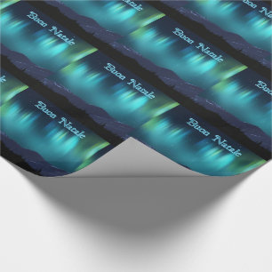 Buon Natale - Aurora Borealis Wrapping Paper