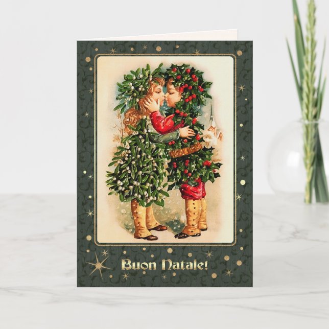 Buon Natale. Carte de Noël en italien (Devant)