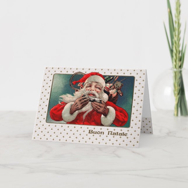 Buon Natale. Carte de Noël en italien (Devant)