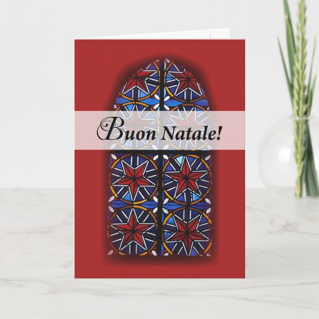Buon Natale ! Carte de Noël Italien (Devant)