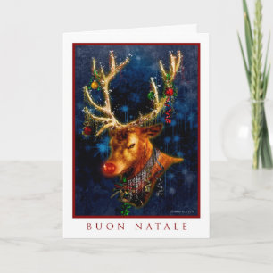 Buon Natale - carte italienne de Joyeux Noël
