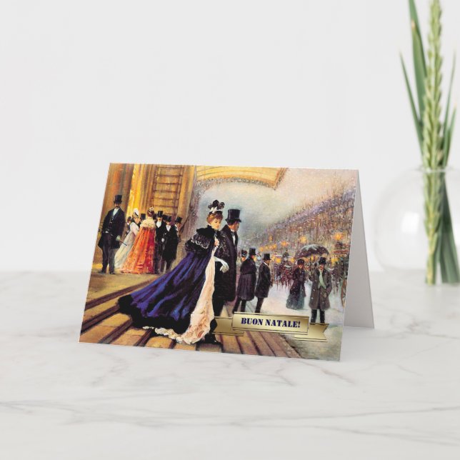 Buon Natale. Cartes de Noël en italien (Devant)