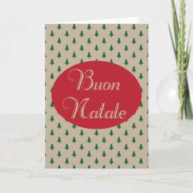 Buon Natale - Cartes de Noël italiennes (Devant)