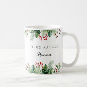 Buon Natale Custom Nonna  Coffee Mug