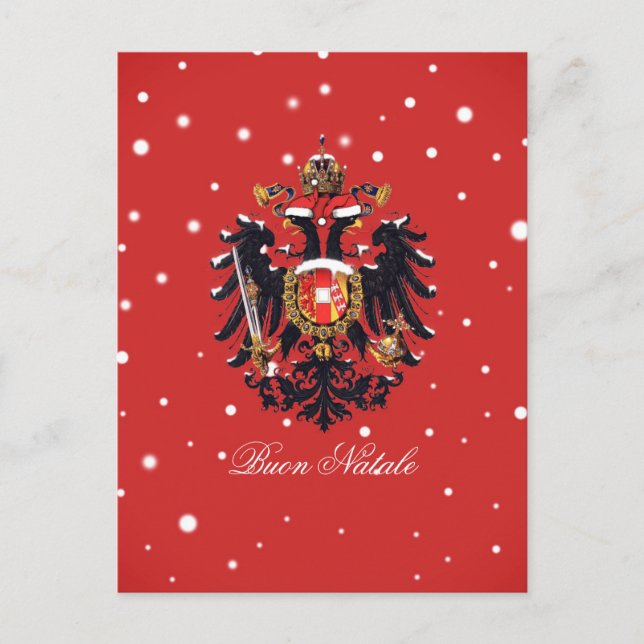 "Buon Natale" Habsburg Christmas Postcard (Front)