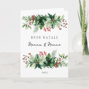 Buon Natale Holiday Card
