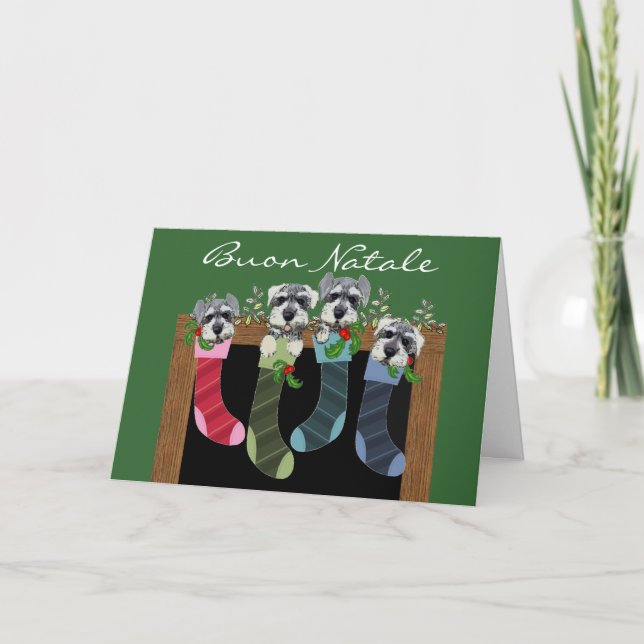 Buon Natale Italian Christmas card (Front)