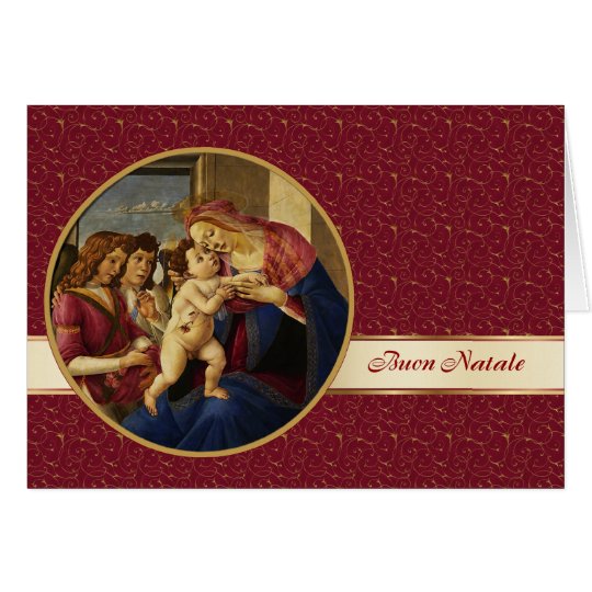 Buon Natale. Italian Fine Art Christmas Card