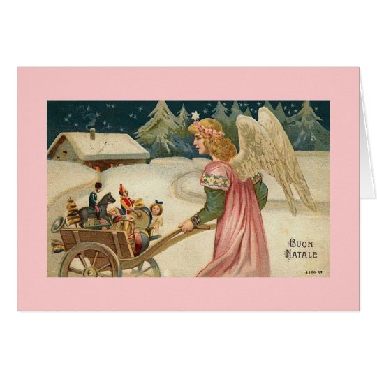 Buon Natale Italian Merry Christmas Card