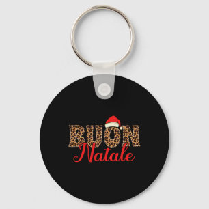 Buon Natale Italian Merry Christmas Keychain