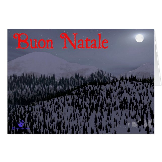 Buon Natale - Nuit Froide Dans L'Idaho (Devant horizontal)