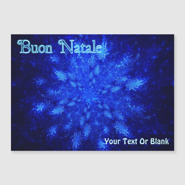Buon Natale - Snowburst (Front)