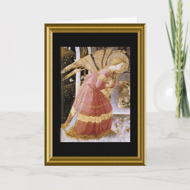 Buon natale - St. Francis Prayer in Italian Holiday Card (Front)