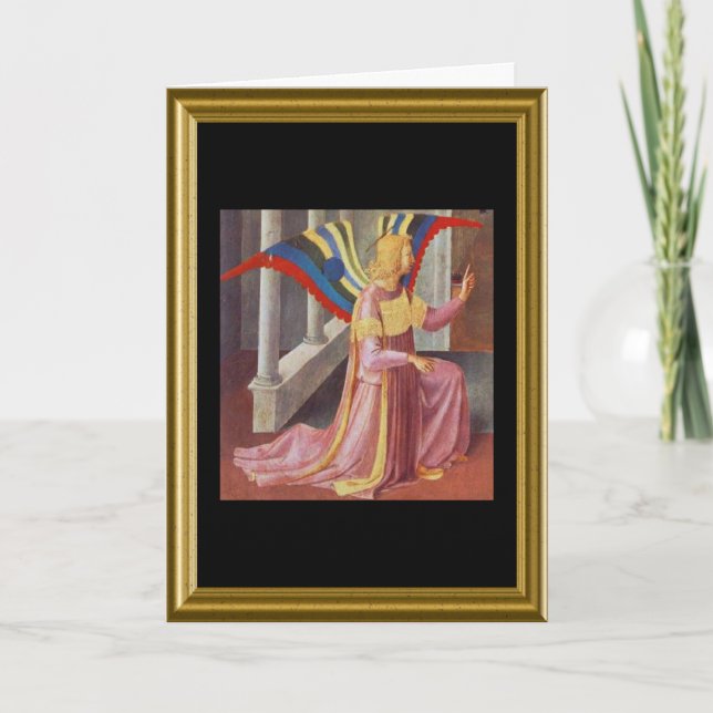 Buon natale - St. Francis Prayer in Italian Holiday Card (Front)