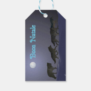 Buon Natale - Wolfpack Gift Tags