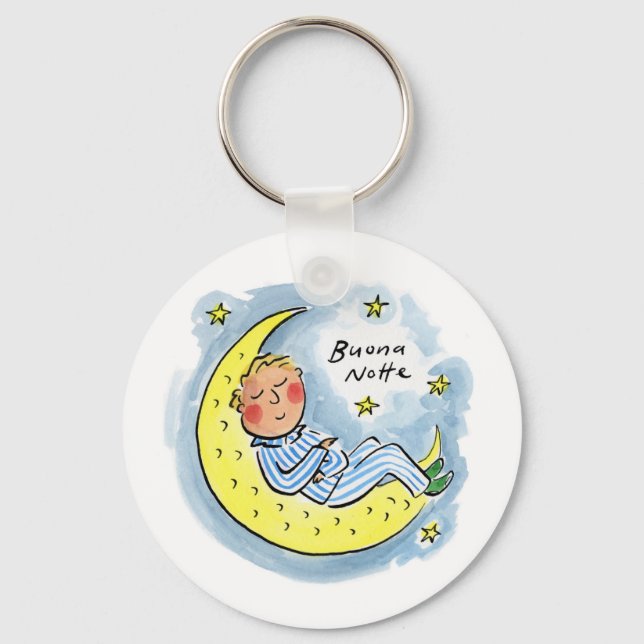 Buona Notte Keychain (Front)