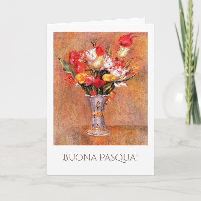 Buona Pasqua. Cartes de Pâques en Beaux-Arts en It (Devant)