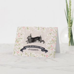 Buona Pasqua. Easter Card in Italian