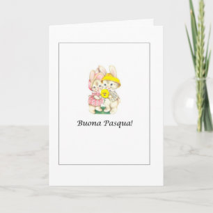 Buona Pasqua, Italiano Easter Card