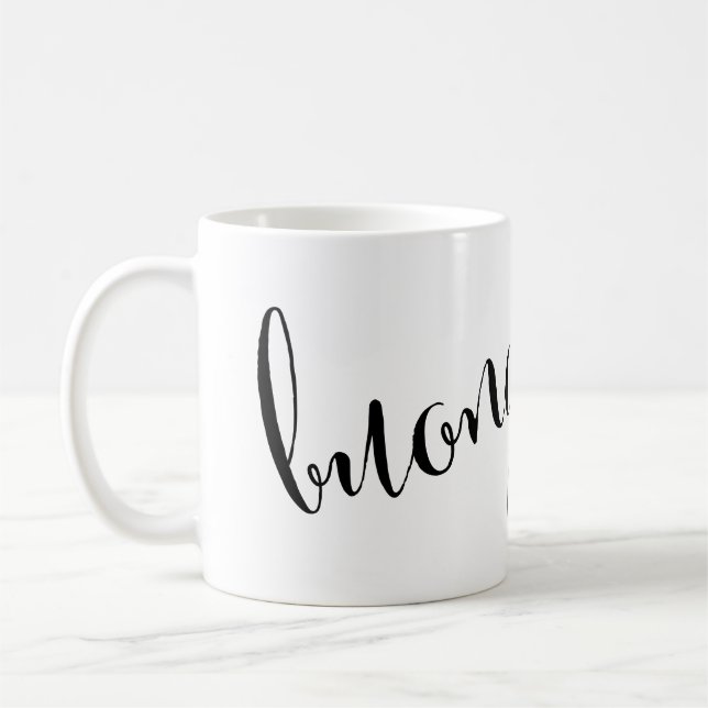 buongiorno Good Morning Italien Mug (Gauche)