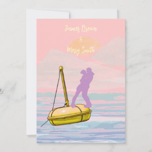 Buoy Anchor of Us wedding Invitation
