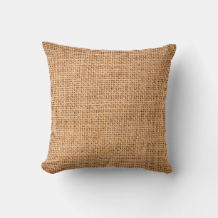 Buplap background throw pillow