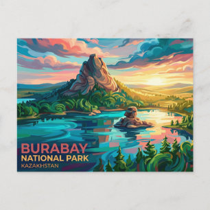 Burabay National Park Kazakhstan Postcard