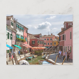  Burano. #10.   Postcard