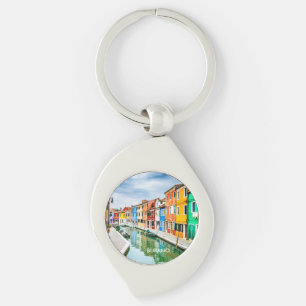 Burano, Italy Keychain