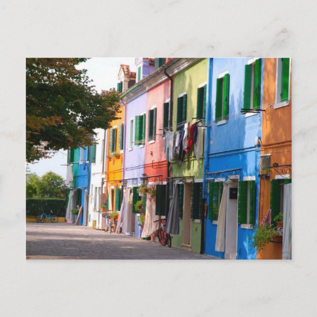 Burano-Venetia Postcard (Front)