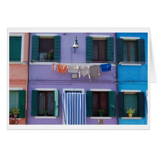 Burano, Venise Italie (Devant horizontal)