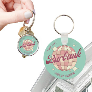 Burbank California accessory gift Keychain