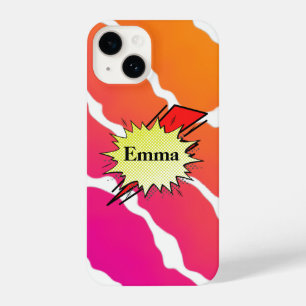 Burbujas cómicas Bang Boom Pow Wham iPhone 14 Case
