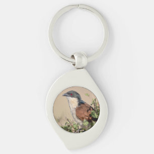 Burchell's Coucal Keychain