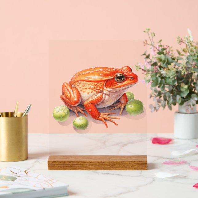 Bureau de grenouille orange clair Signe Bold Décor (Mariage)