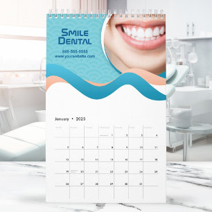 Bureau du calendrier des cliniques dentaires et de